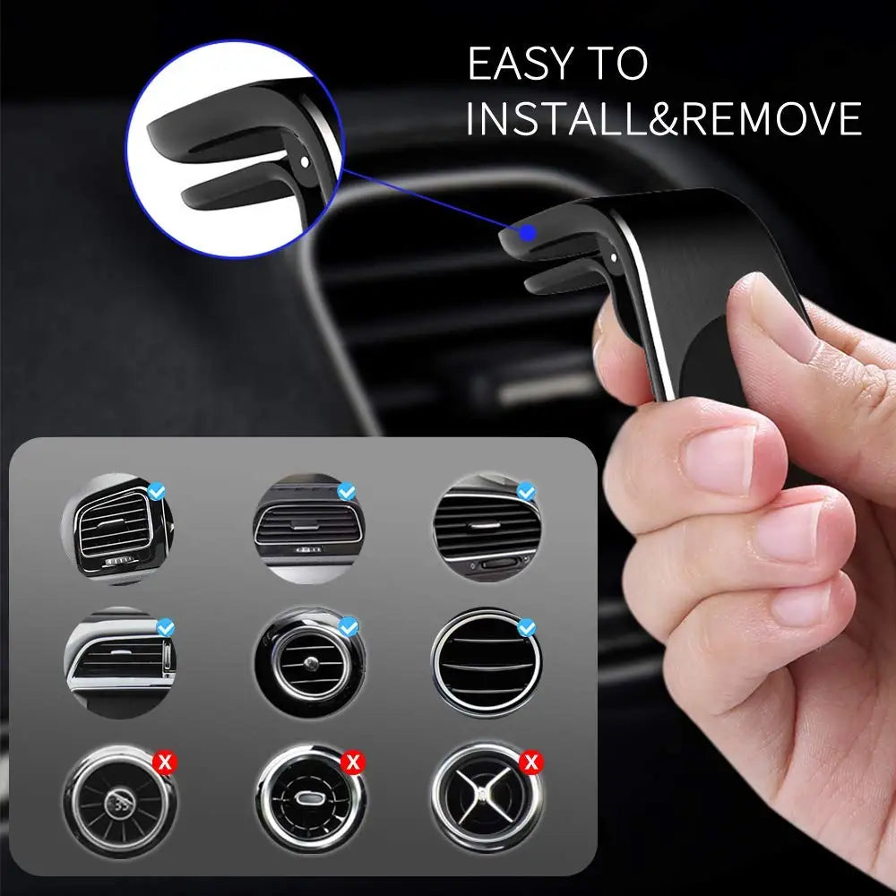 360° Magnetic Car Phone Holder Air Vent Mount