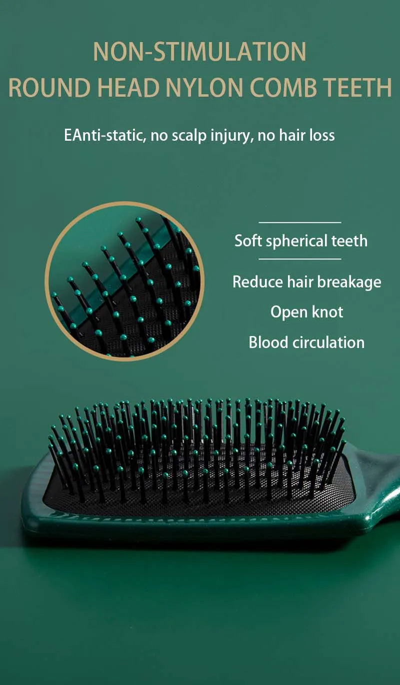 KLINA Air Cushion Hair Massage Brush Anti-Static Detangling Comb