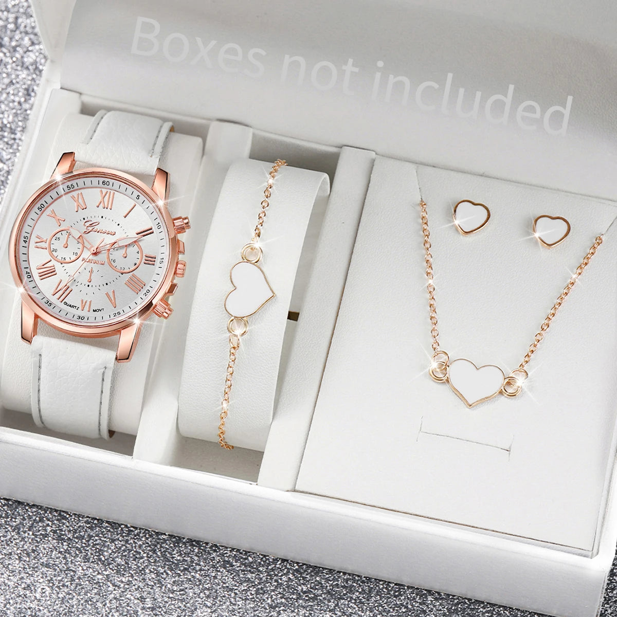 Women’s Quartz Watch Jewelry Set