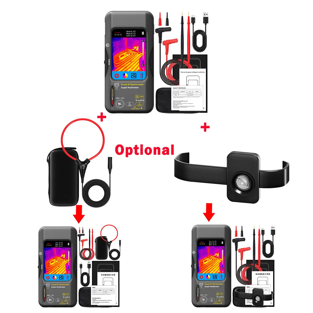 SH7 2-in-1 Thermal Imager Multimeter