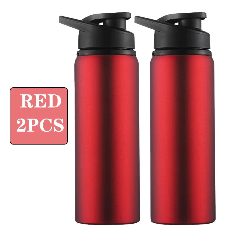 Metal Portable Water Bottle Leakproof Reusable Outdoor Sports Cup for Cycling Hiking Gym Halloween Gift Christmas Gift Travel