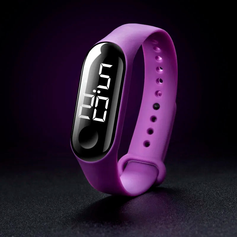 Children’s Simple LED Digital Smart Watch Touch Screen Multi-Function Sports Electronic Watch Gift