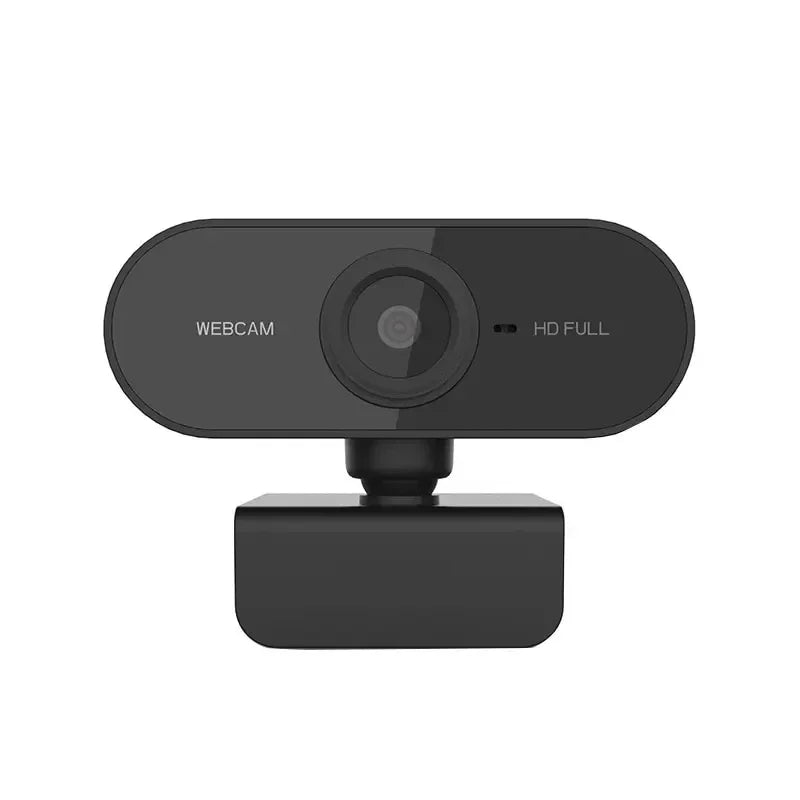 1080P Full HD USB Webcam with Built-in Microphone and Tripod