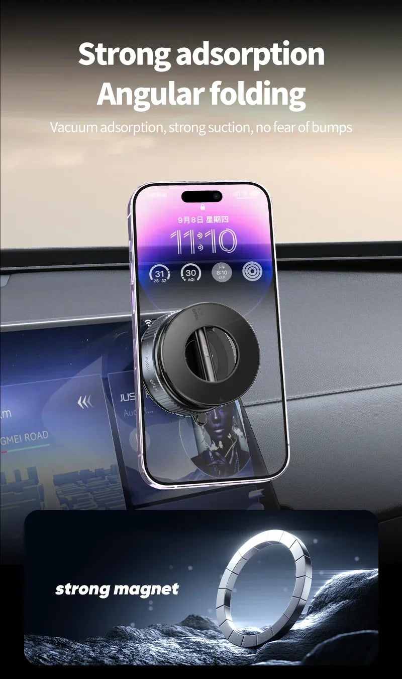 Xiaomi Magnetic Car Phone Holder 360° Adjustable Vacuum Suction Mount