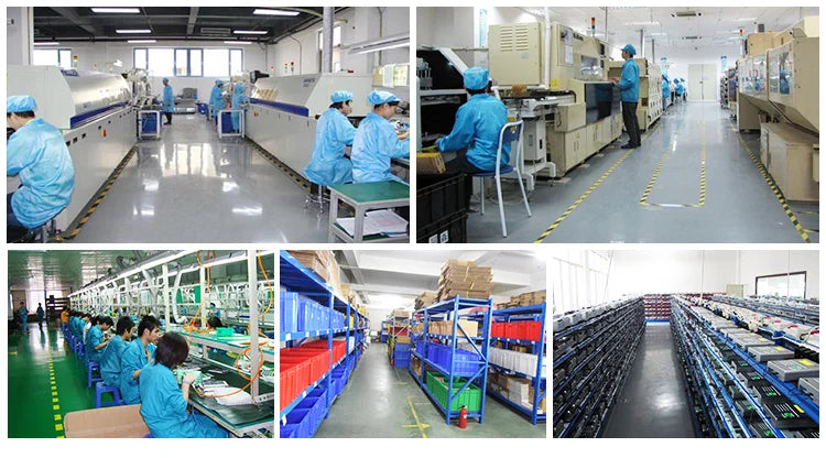 Huaqingjun 8DI 8DO PLC Controller with Relay Output, 2AI 2AO, RS485 Modbus RTU Programmable Logic Controller for Greenhouse Automation