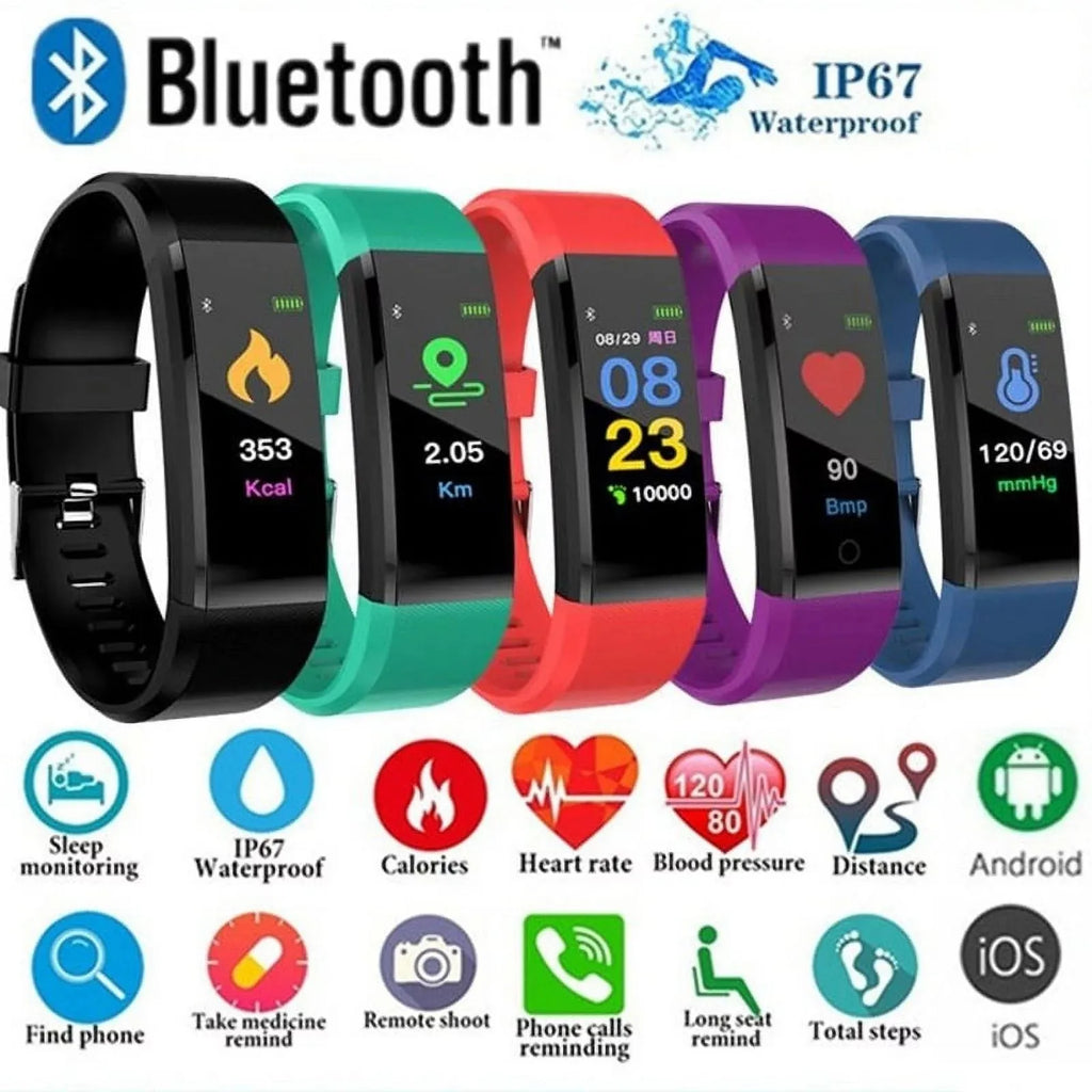 Waterproof Smart Fitness Bracelet