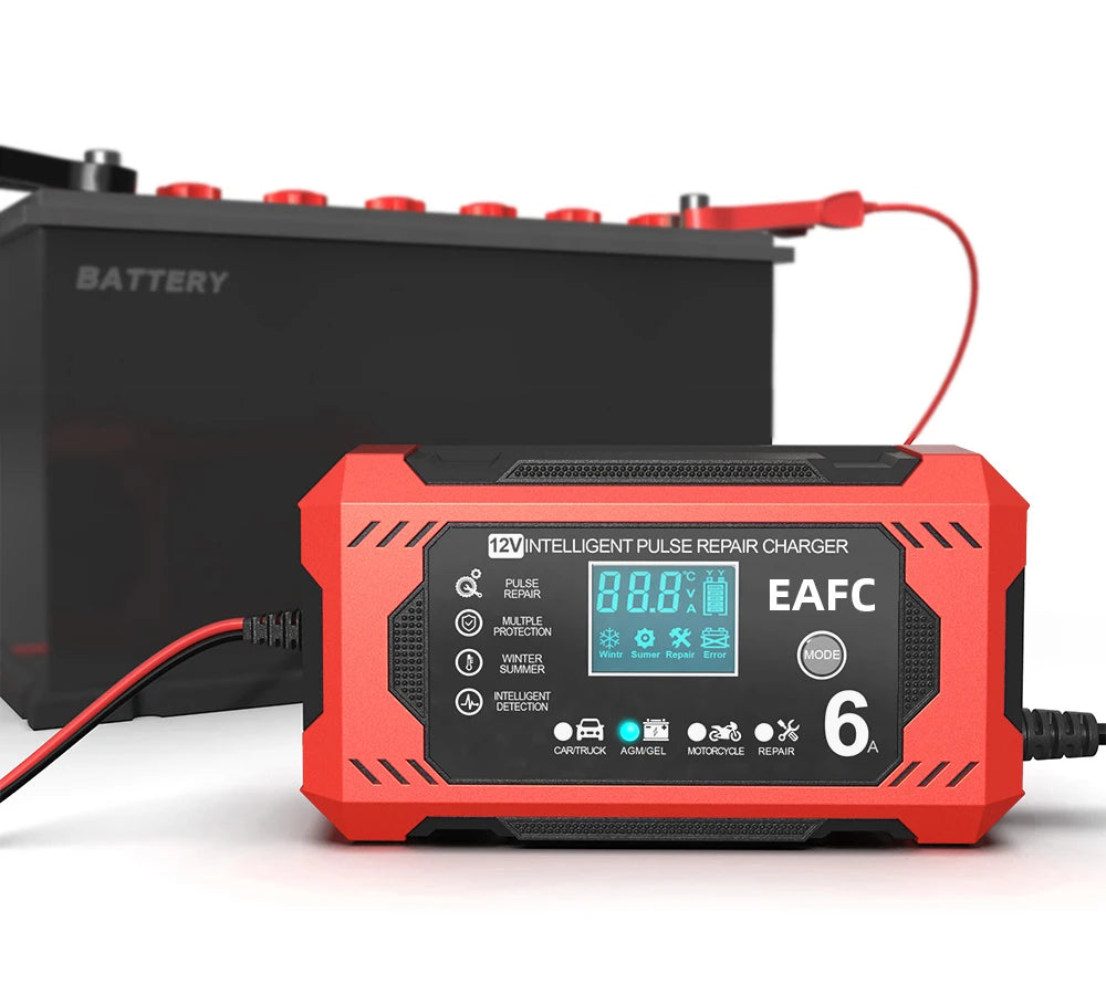 12V Smart Car Battery Charger
