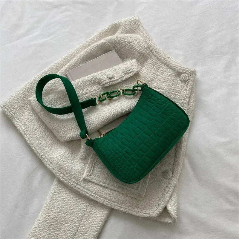 Retro Small Square Shoulder Bag