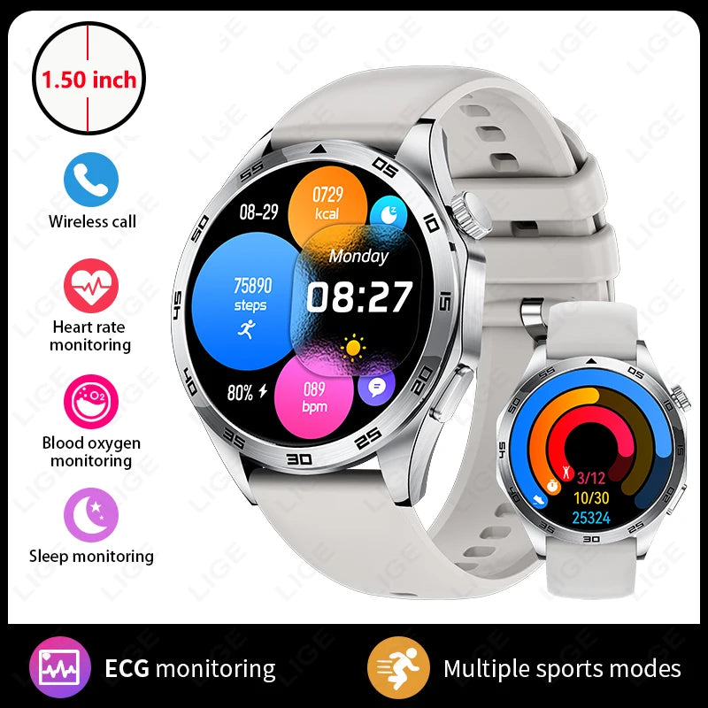 2026 ECG Bluetooth Call Smart Watch