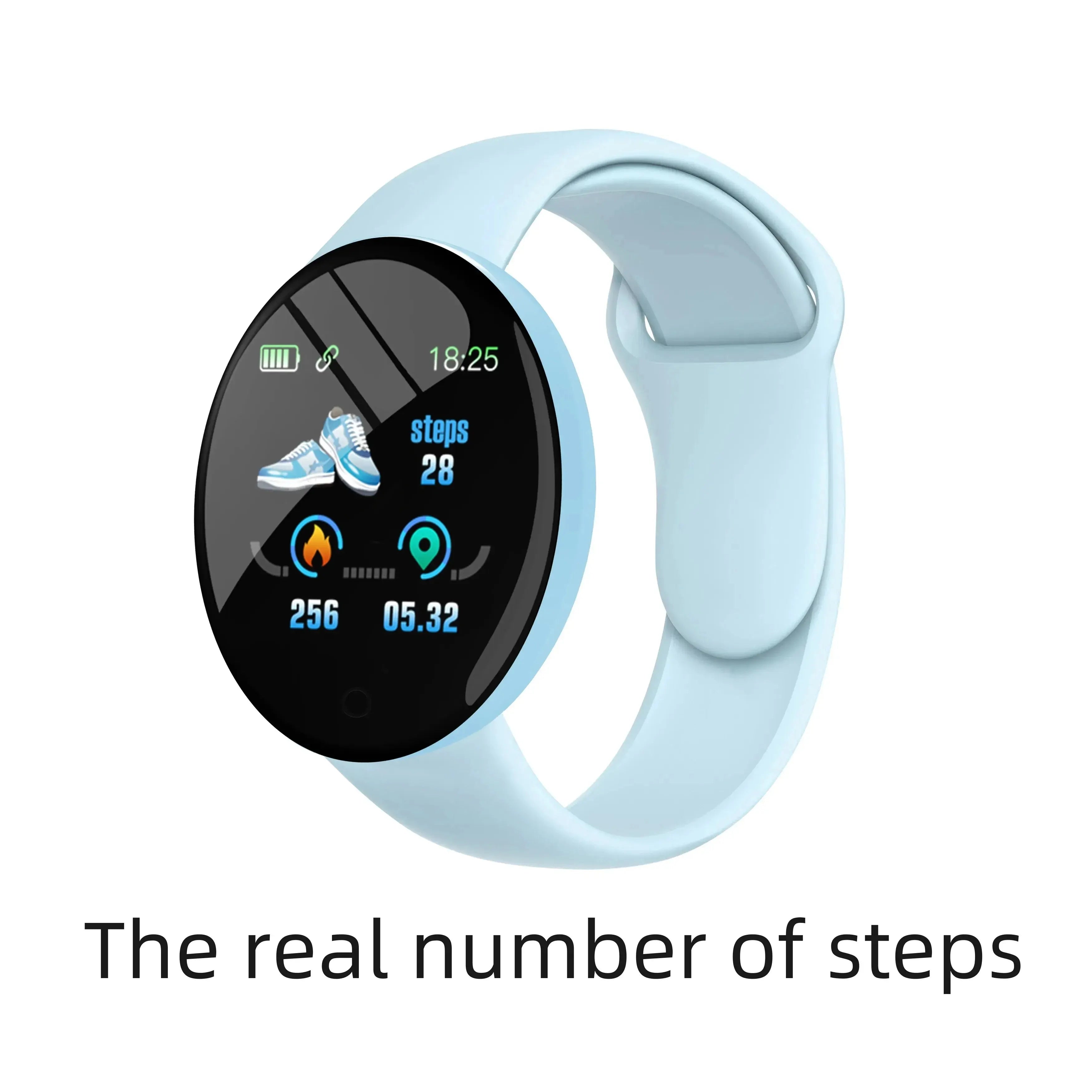 Round Digital Smart Sport Watch