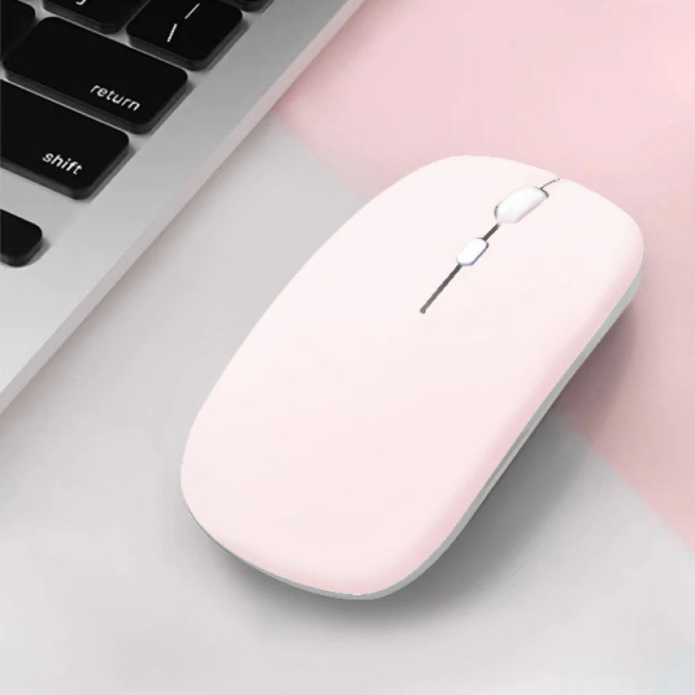 Silent Bluetooth Wireless Macaron Mouse for Laptop, iPad and Samsung Tablet