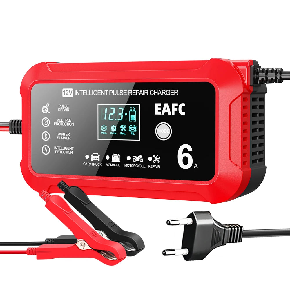 12V Smart Car Battery Charger