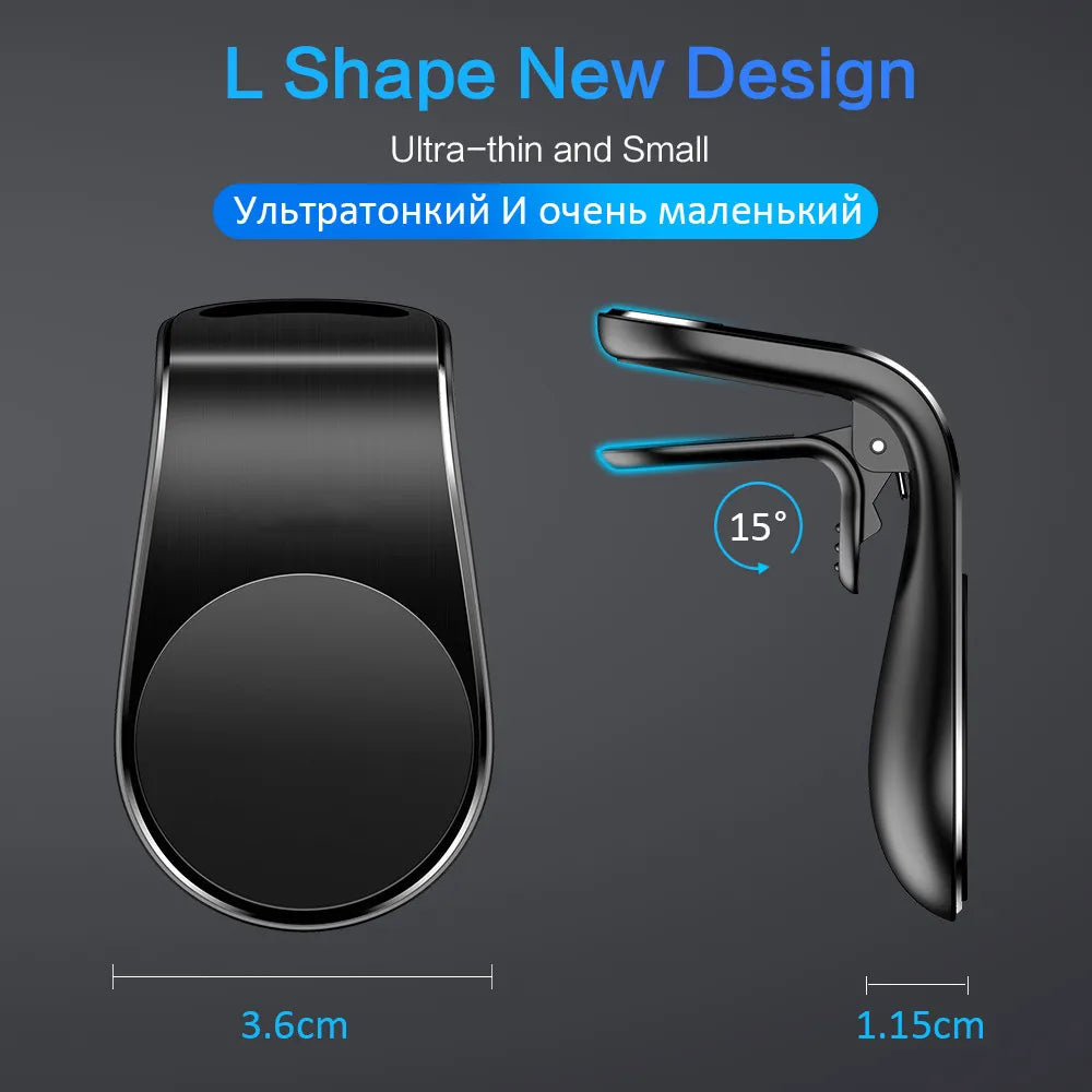 360° Magnetic Car Phone Holder Air Vent Mount