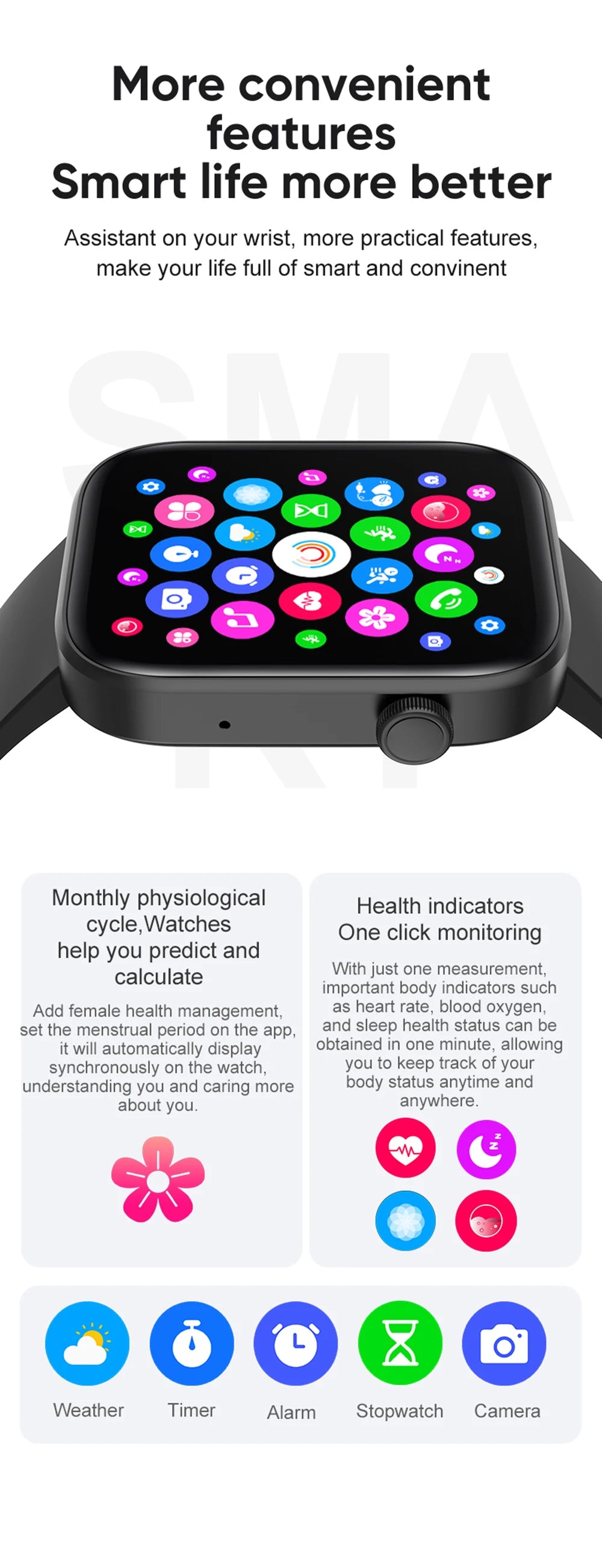 COLMI P71 Smartwatch with Voice Calling and Health Monitoringn
