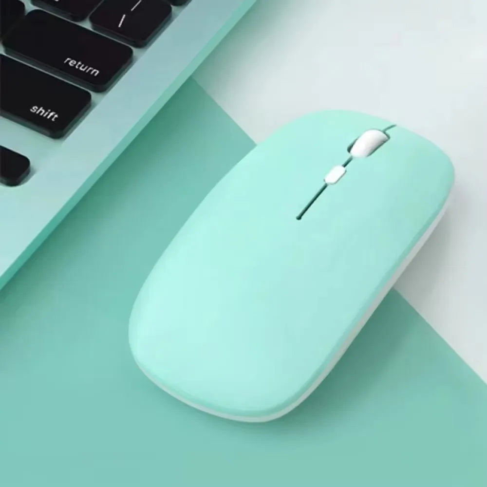 Silent Bluetooth Wireless Macaron Mouse for Laptop, iPad and Samsung Tablet