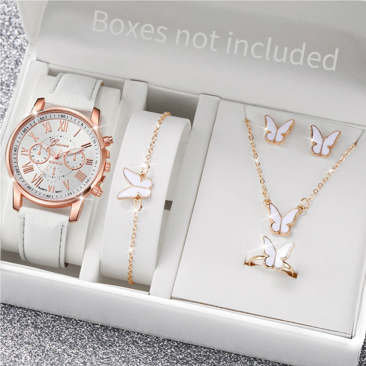 Women’s Quartz Watch Jewelry Set