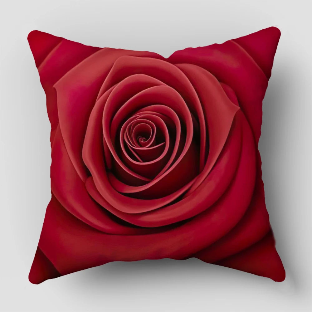 Heart Pillow Cover Valentine’s Day Cushion Cover for Home Decor