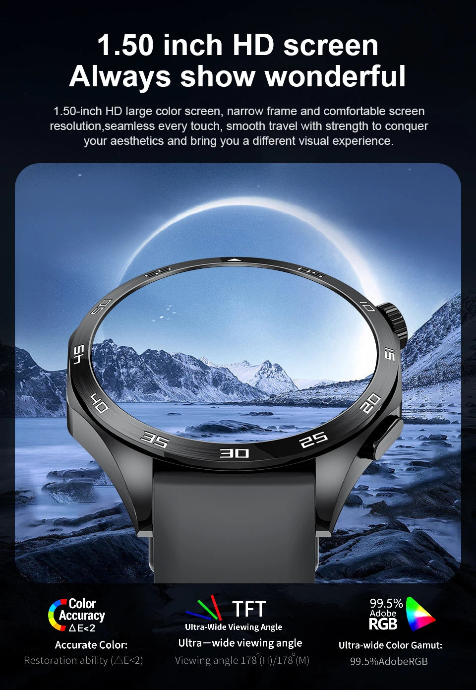 LIGE ECG Bluetooth Call Smart Watch