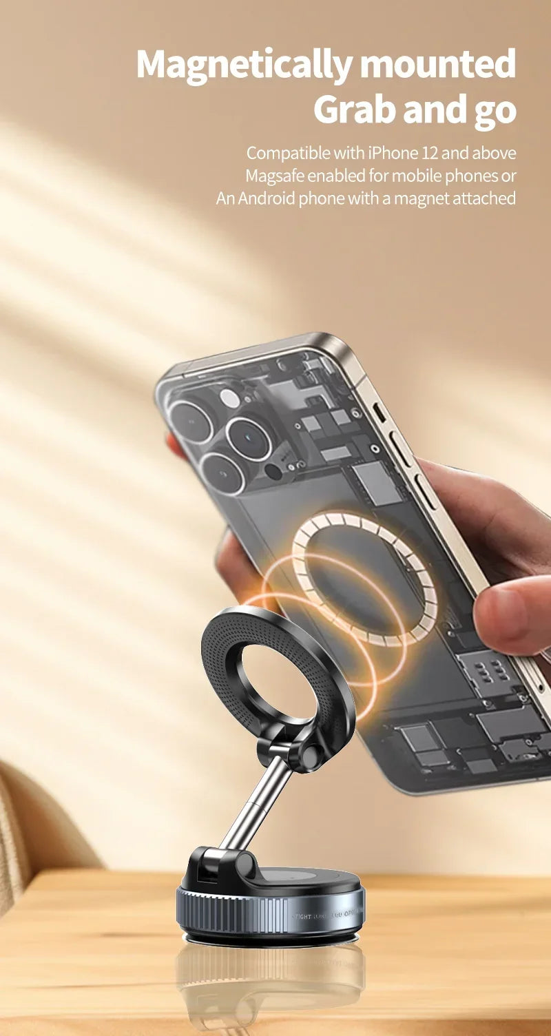 Xiaomi Magnetic Car Phone Holder 360° Adjustable Vacuum Suction Mount