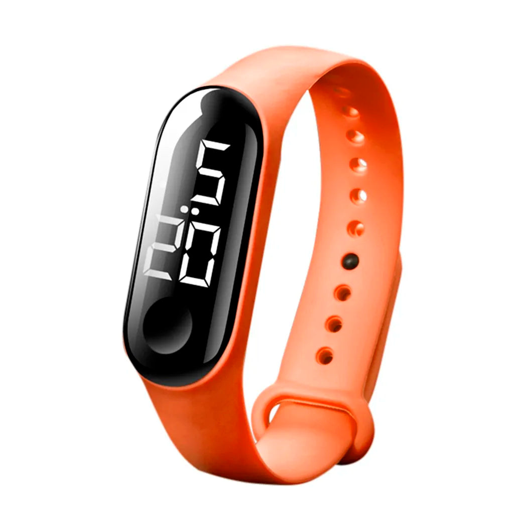 Children’s Simple LED Digital Smart Watch Touch Screen Multi-Function Sports Electronic Watch Gift