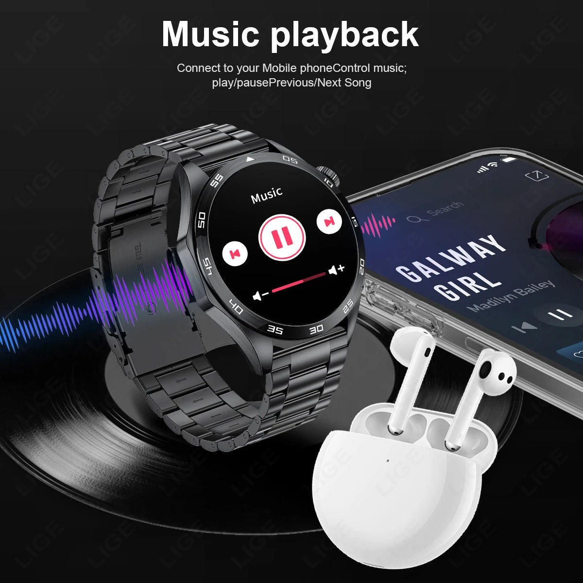 2026 ECG Bluetooth Call Smart Watch