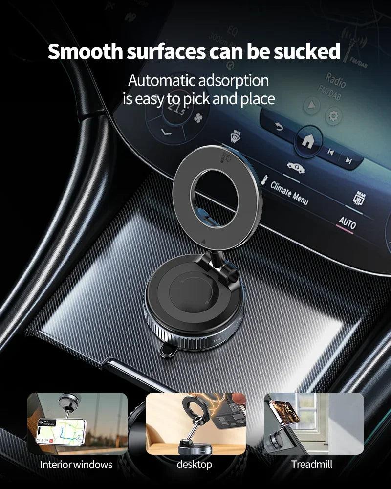 Xiaomi Magnetic Car Phone Holder 360° Adjustable Vacuum Suction Mount