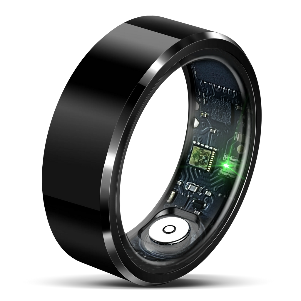 For XIAOMI SAMSUNG Smart Ring Men Women Heart Rate Blood Oxygen Monitor IP68 & 5ATM Waterproof Smartring Multi-sport Mode