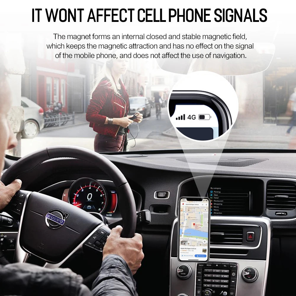 360° Magnetic Car Phone Holder Air Vent Mount