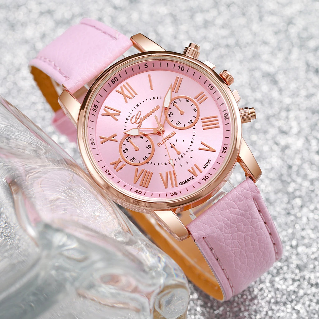 Women’s Quartz Watch Jewelry Set