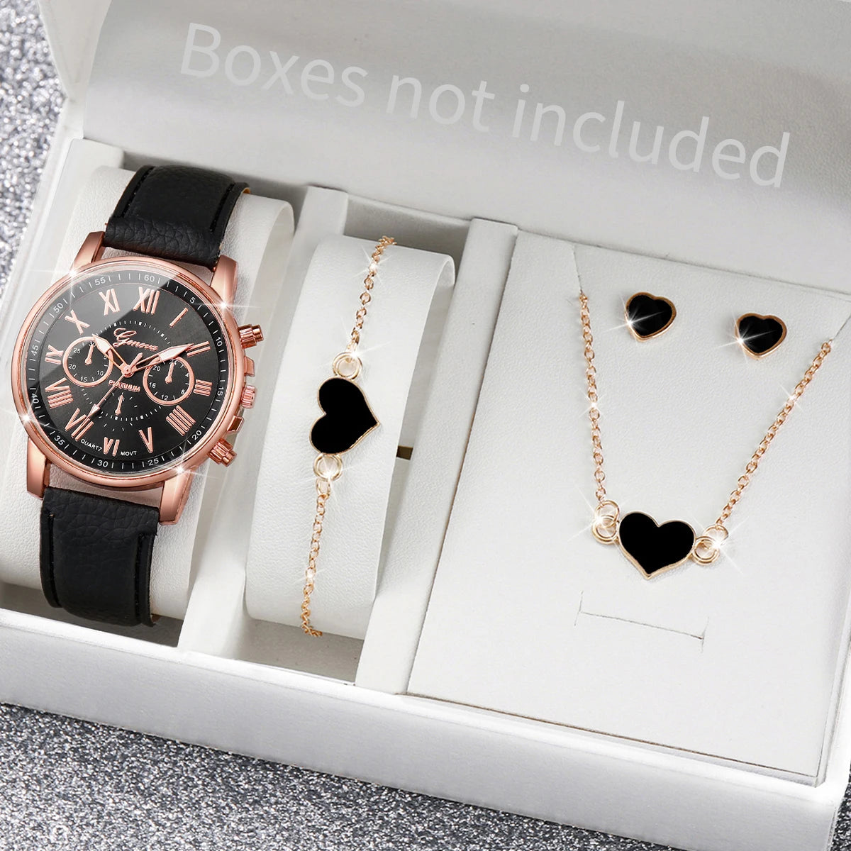 Women’s Quartz Watch Jewelry Set