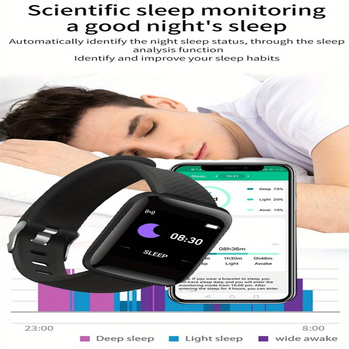 D13 Smart Fitness Bracelet