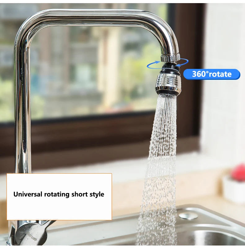 360° Rotating Anti-Splash Kitchen Faucet Sprayer Head
