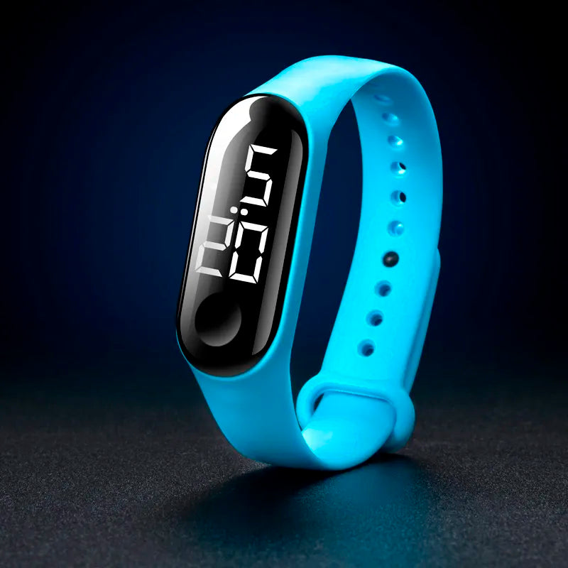 Children’s Simple LED Digital Smart Watch Touch Screen Multi-Function Sports Electronic Watch Gift