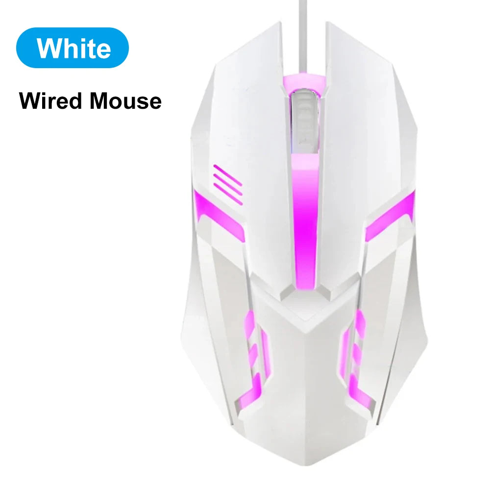 Bluetooth 5.2 RGB Wireless Gaming Mouse 2.4G Dual-Mode Silent Mouse