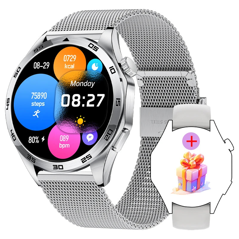 LIGE ECG Bluetooth Call Smart Watch