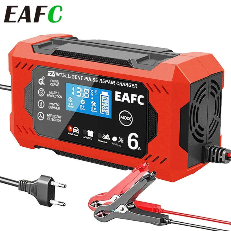 12V Smart Car Battery Charger
