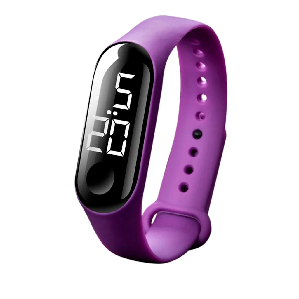 Children’s Simple LED Digital Smart Watch Touch Screen Multi-Function Sports Electronic Watch Gift
