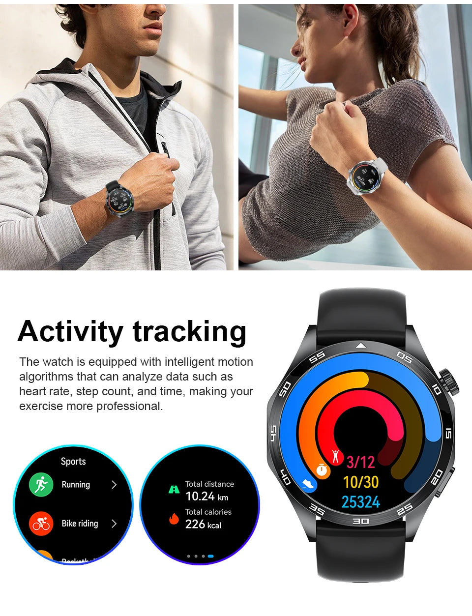 2026 ECG Bluetooth Call Smart Watch
