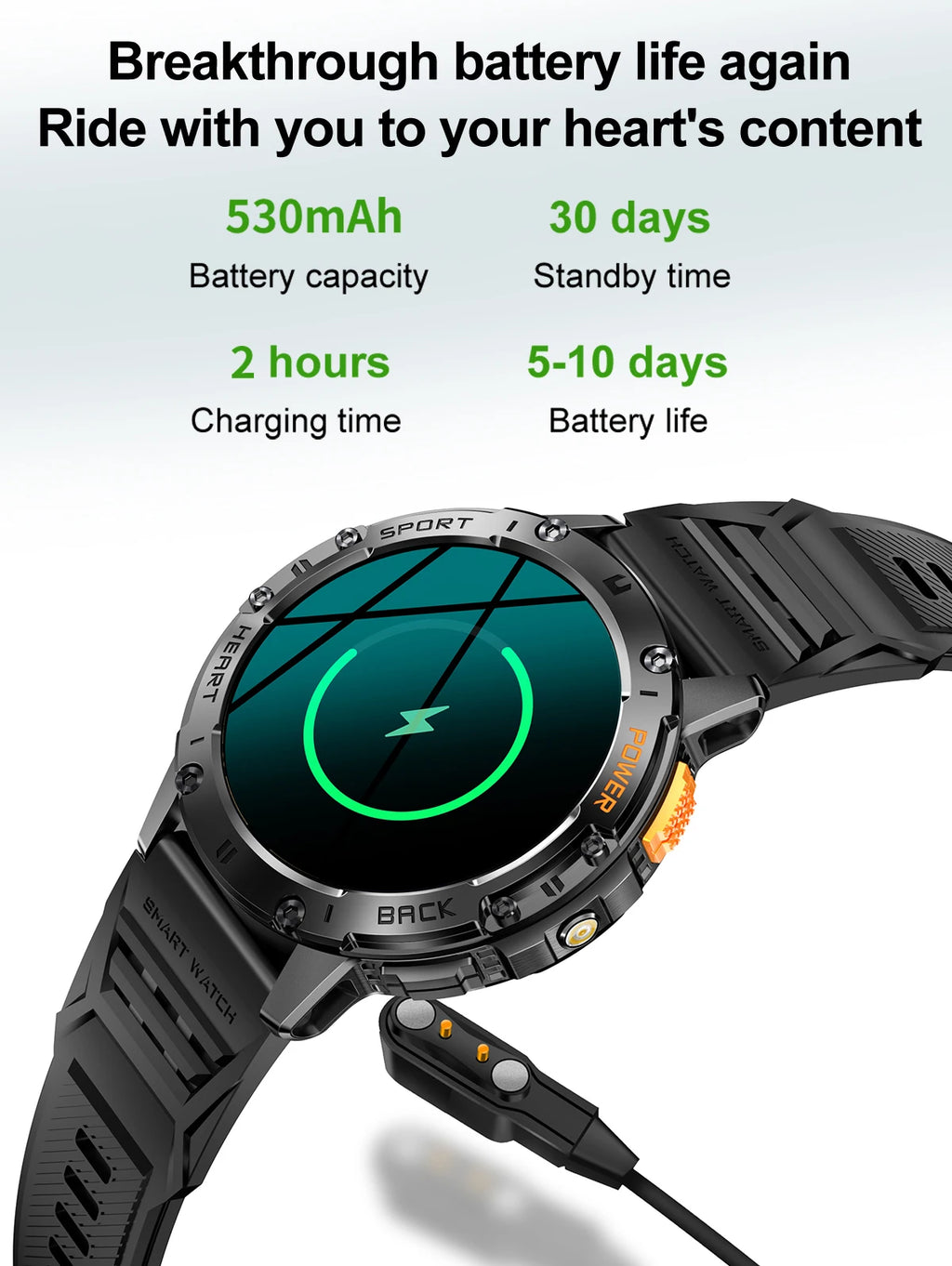 AMOLED Bluetooth Call Smart Watch