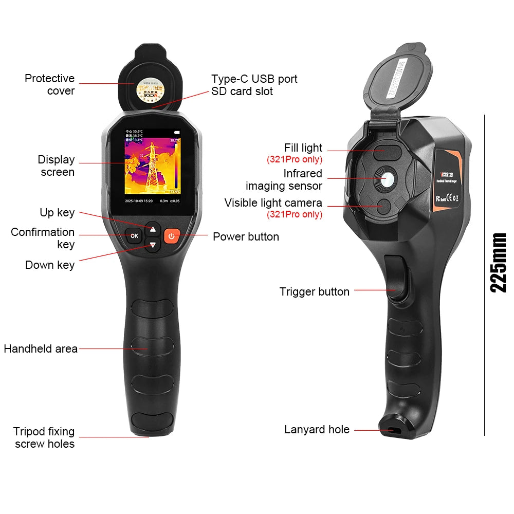 Rechargeable Infrared Thermal Imager