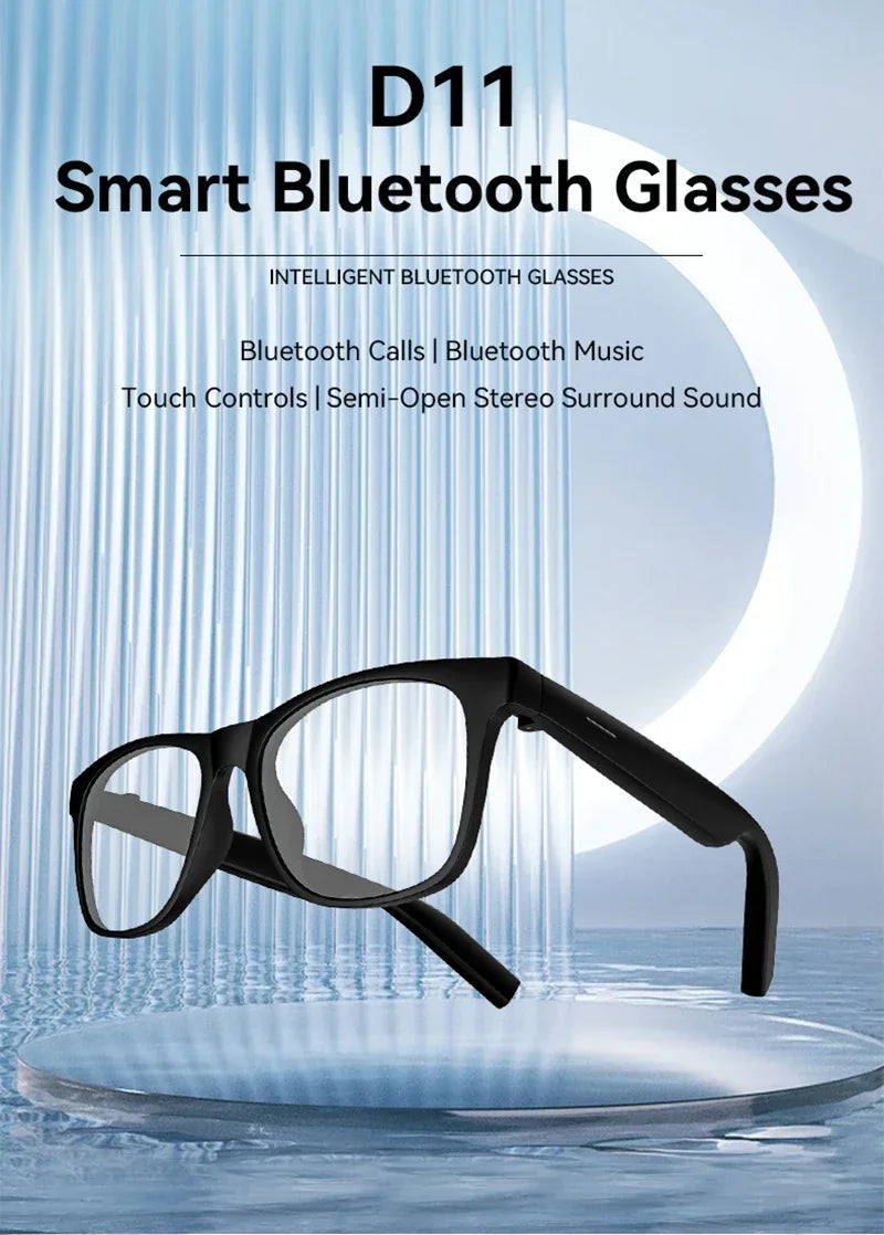 Lenovo AI Smart Glasses with 8K Touch Control, Photo Camera, Recording, Translator, Voice Assistant and Bluetooth