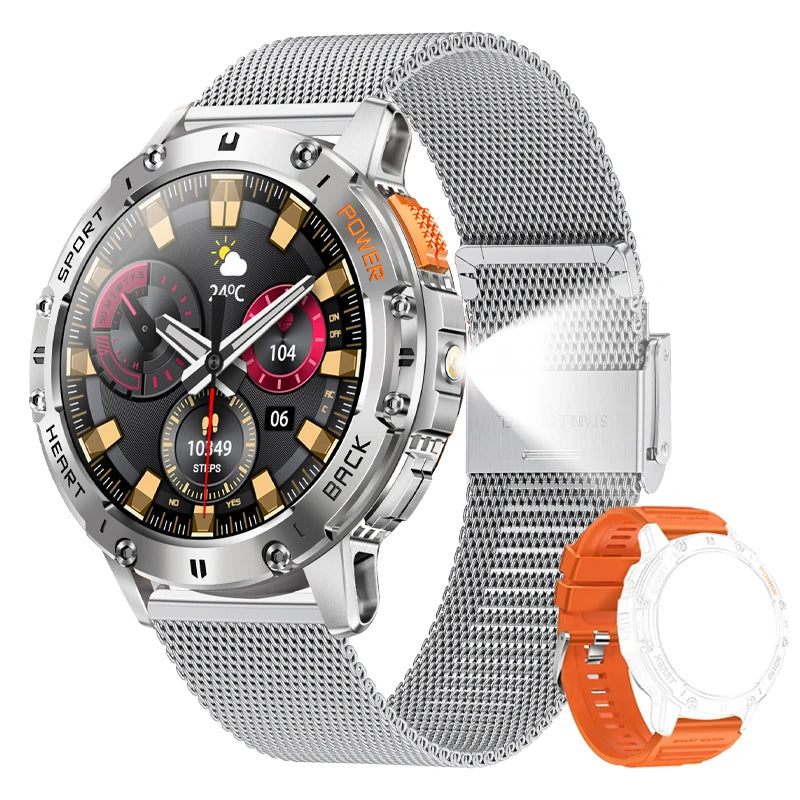 AMOLED Bluetooth Call Smart Watch