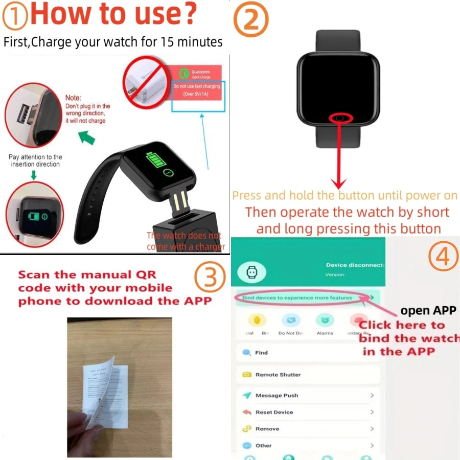 D13 Smart Fitness Bracelet