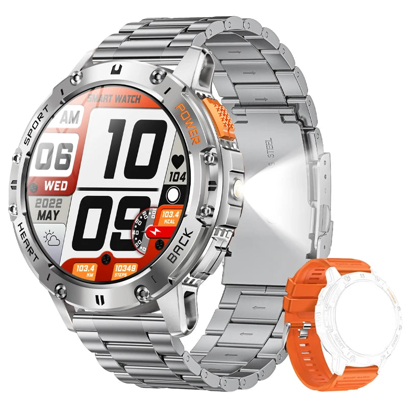 AMOLED Bluetooth Call Smart Watch