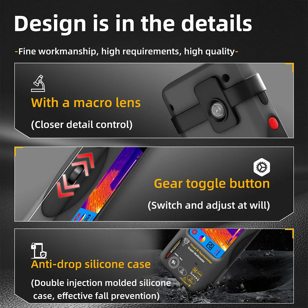 SH7 2-in-1 Thermal Imager Multimeter
