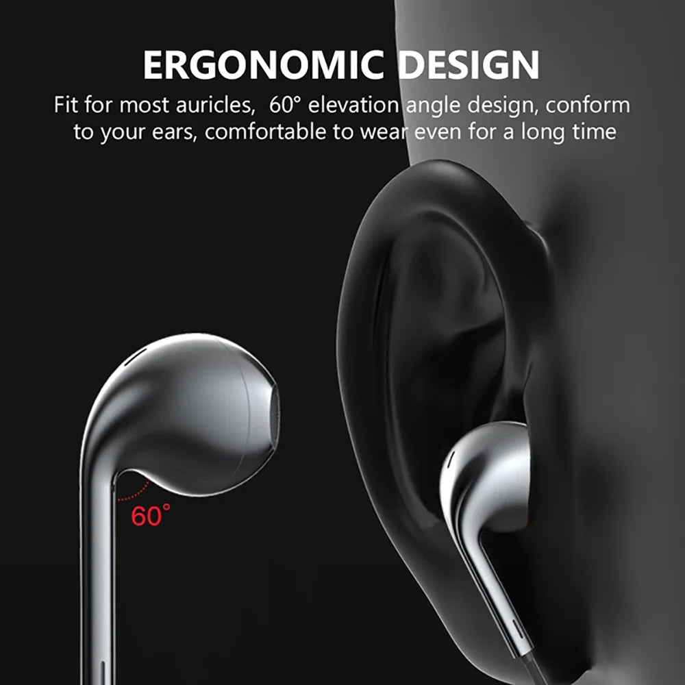 Type-C Wired Earphones with Microphone