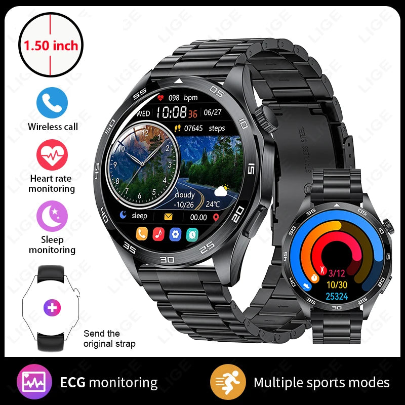 2026 ECG Bluetooth Call Smart Watch