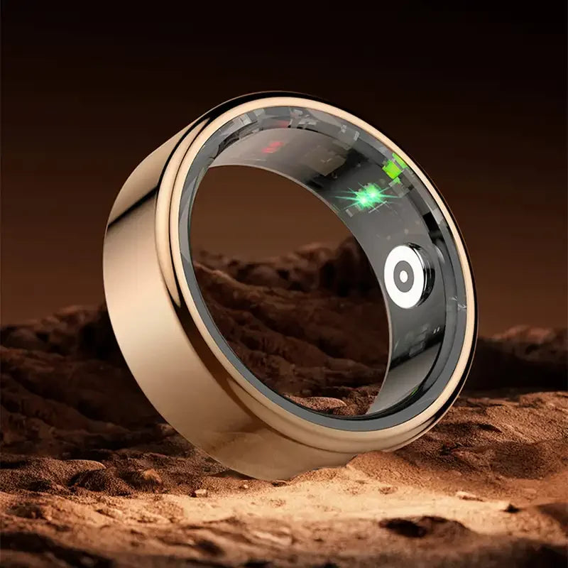 For XIAOMI SAMSUNG Smart Ring Men Women Heart Rate Blood Oxygen Monitor IP68 & 5ATM Waterproof Smartring Multi-sport Mode
