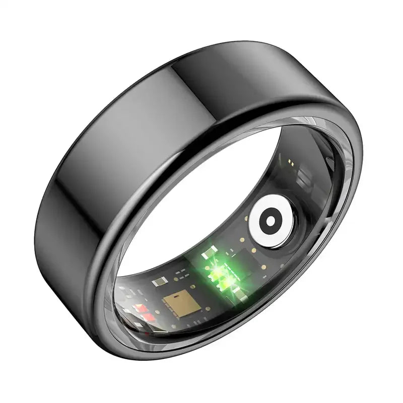 For XIAOMI SAMSUNG Smart Ring Men Women Heart Rate Blood Oxygen Monitor IP68 & 5ATM Waterproof Smartring Multi-sport Mode