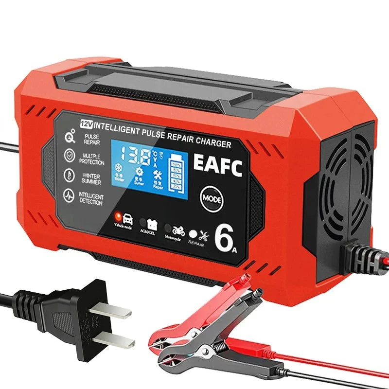 12V Smart Car Battery Charger